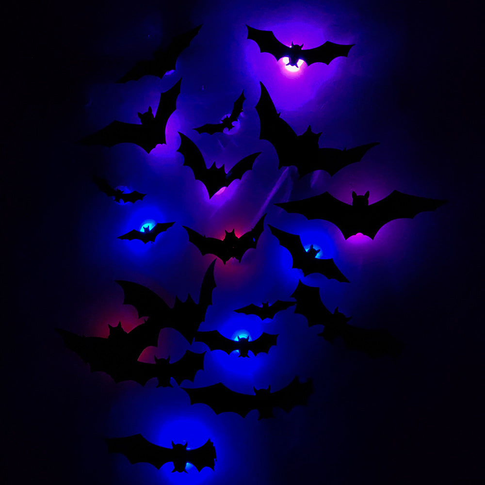 Halloween Led Night Light Bat Spider Holiday Party
