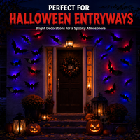 Halloween Led Night Light Bat Spider Holiday Party